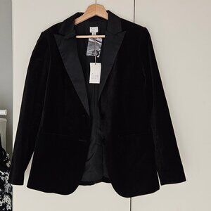 Womens velvet blazer